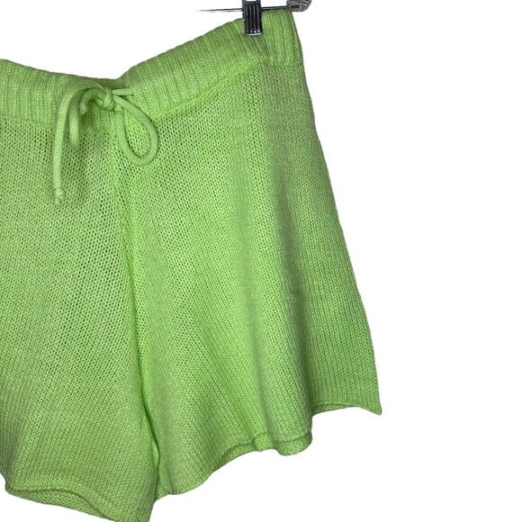 weworewhat pull on sweater short chunky cozy stitch 0ru sharp green xlarge - Picture 4 of 8